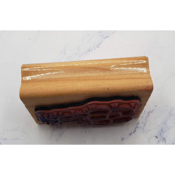 Birthday Celebration Party Balloons Wood Mounted Rubber Stamp - Picture 3 of 7